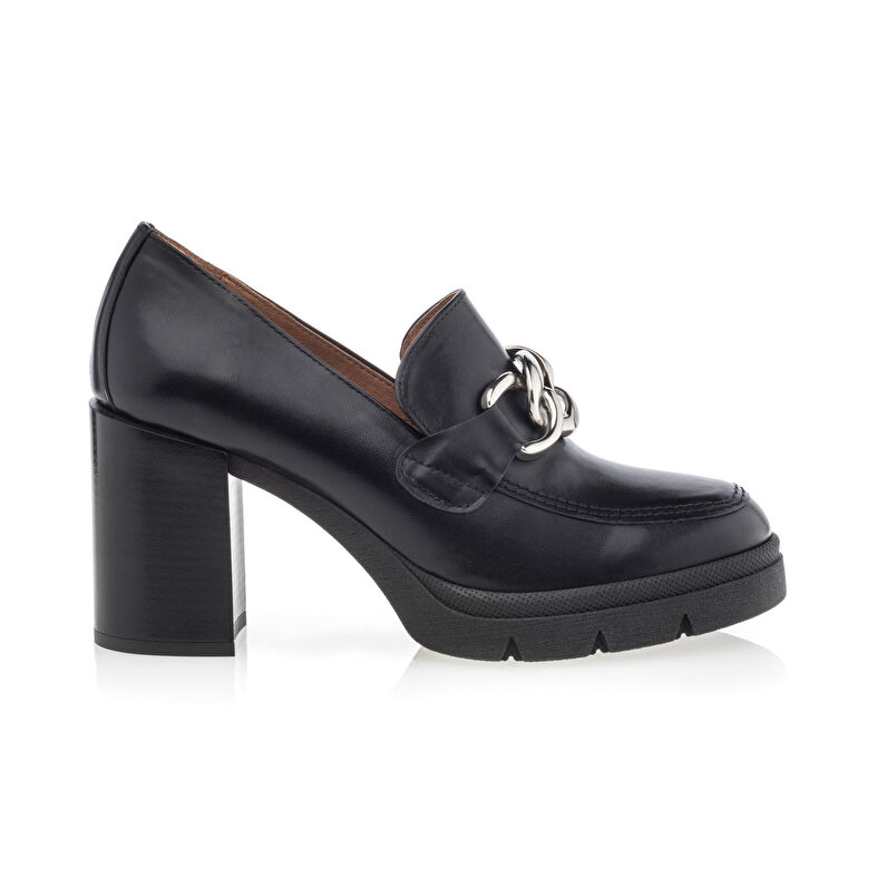 Mocassini/scarpe da barca neri da donna