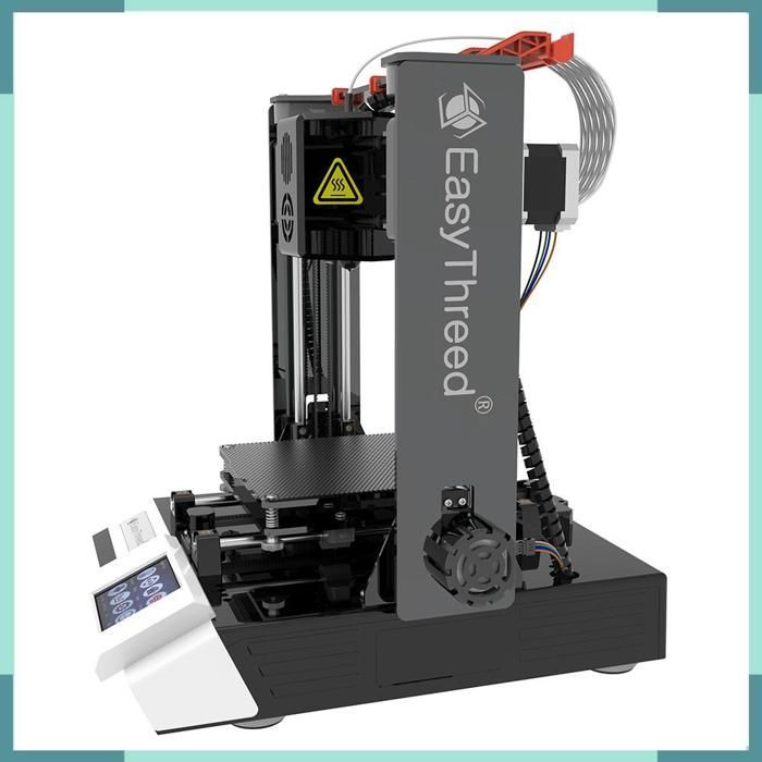 Impresora 3D KEENSO EasyThreed K6 Plus, impresora 3D de escritorio FDM, volumen de impresión de 100 x 100 x 100 mm, impresora para ordenador B-UE