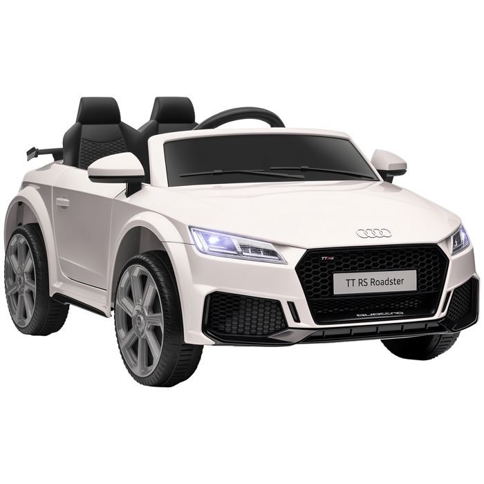 HOMCOM – Kinderauto – Kunststoff – 102 x 60 x 44 cm – Weiß