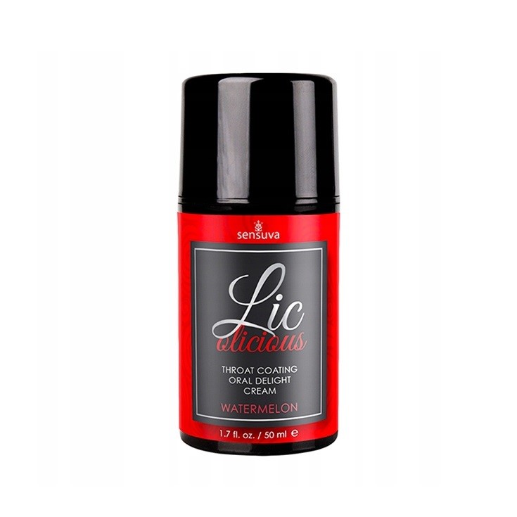 Crema Sensuva Lic-o-licious para deleites orales