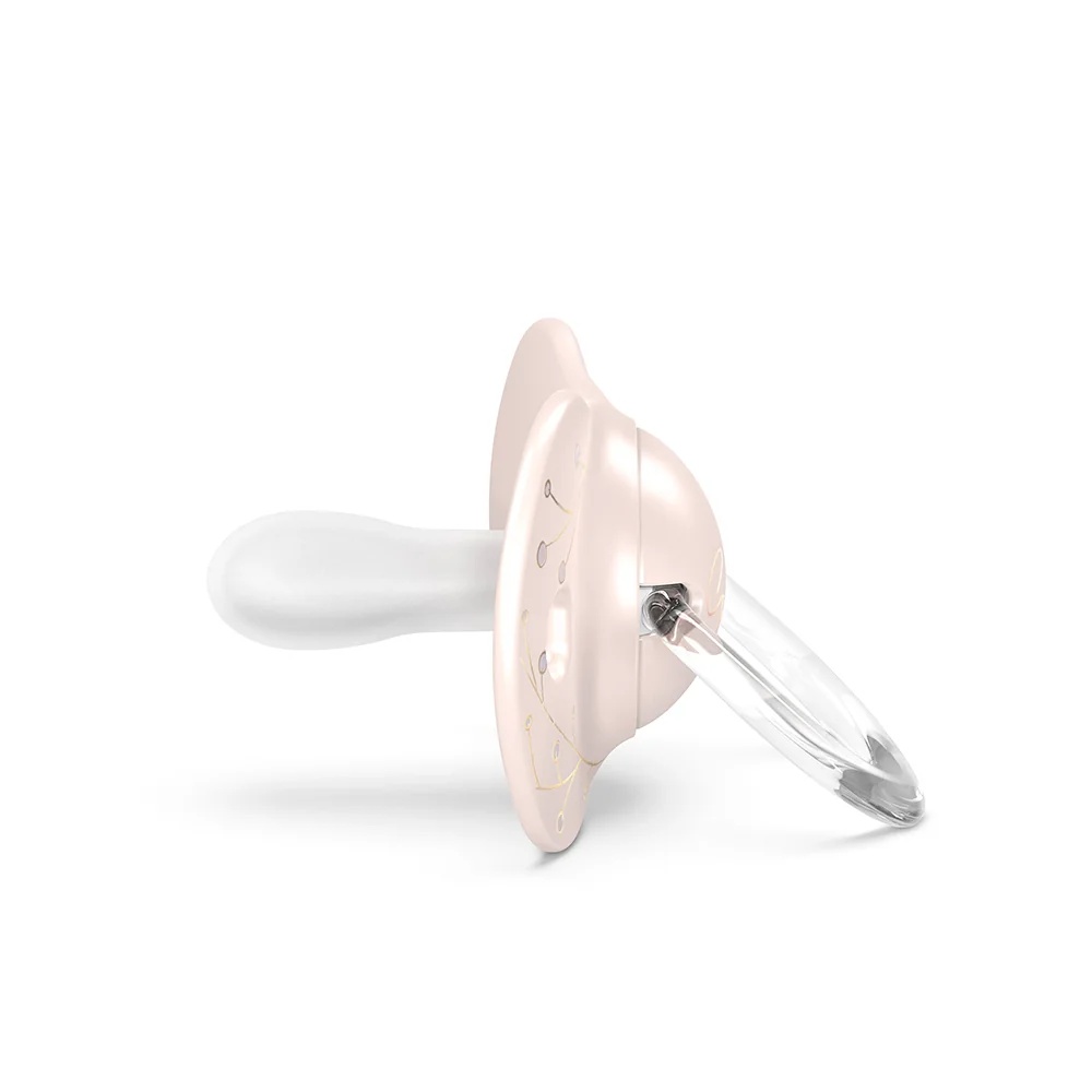 SUAVINEX Suavinex Gold Suavinex Sutine en silicone rose 0-6 mois