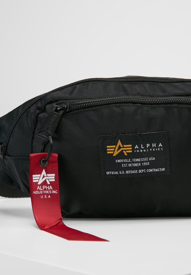 Alpha Industries CREW WAIST BAG UNISEX - Heuptas - zwart