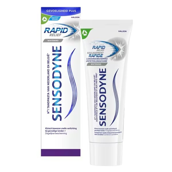 Sensodyne Rapid Relief pasta za izbjeljivanje zubi<br>Medicinski proizvod - 75 ml