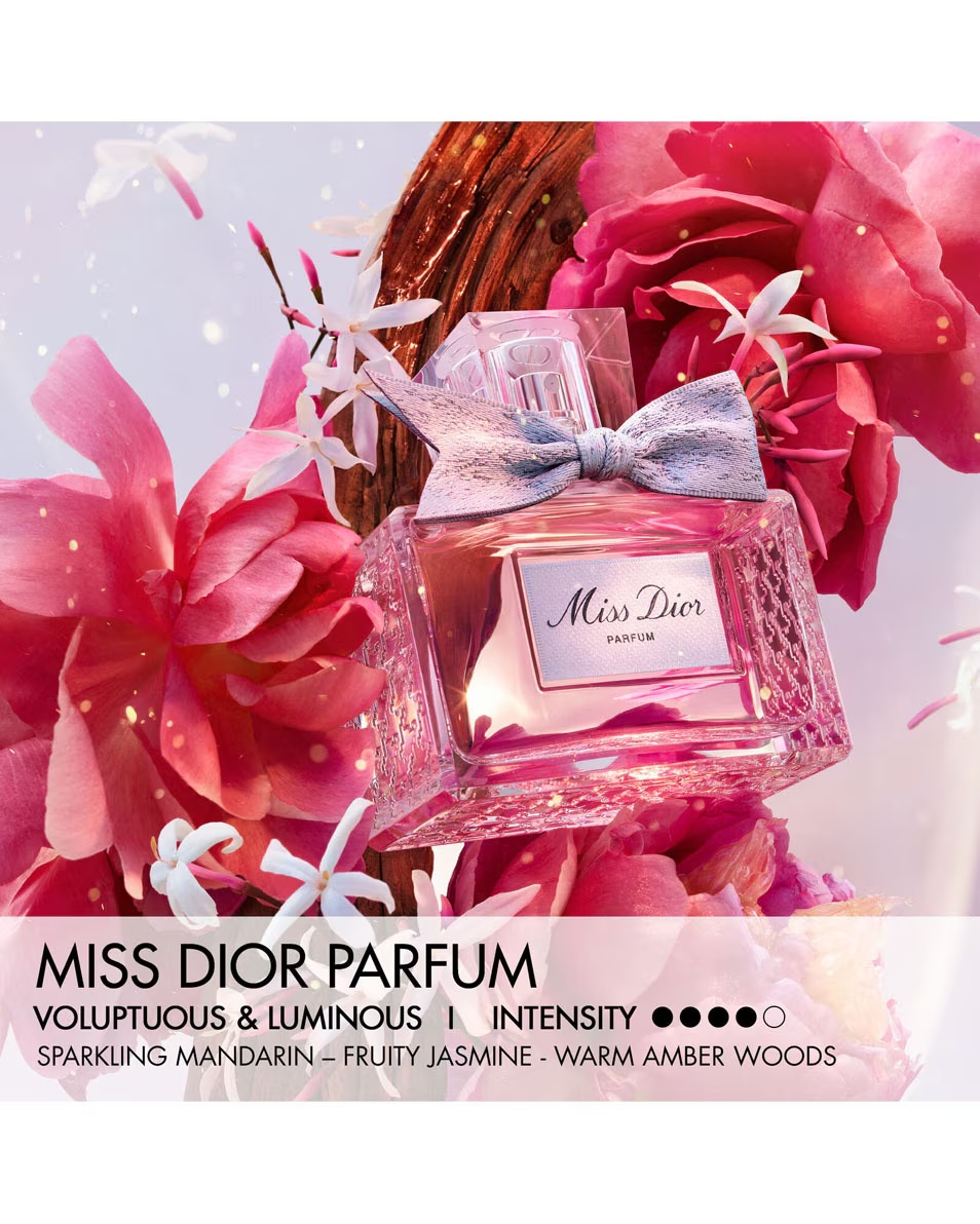 DIOR Miss Dior Parfum - Γυναικείο Άρωμα Περιορισμένης Έκδοσης - Έντονες λουλουδένιες, φρουτώδεις και ξυλώδεις νότες