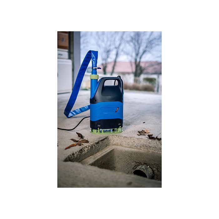 Kit de eliminación de aguas residuales SPIDO CDW400 - Bomba de 400 W - Caudal de 7000 l/hora - Encendido/apagado automático