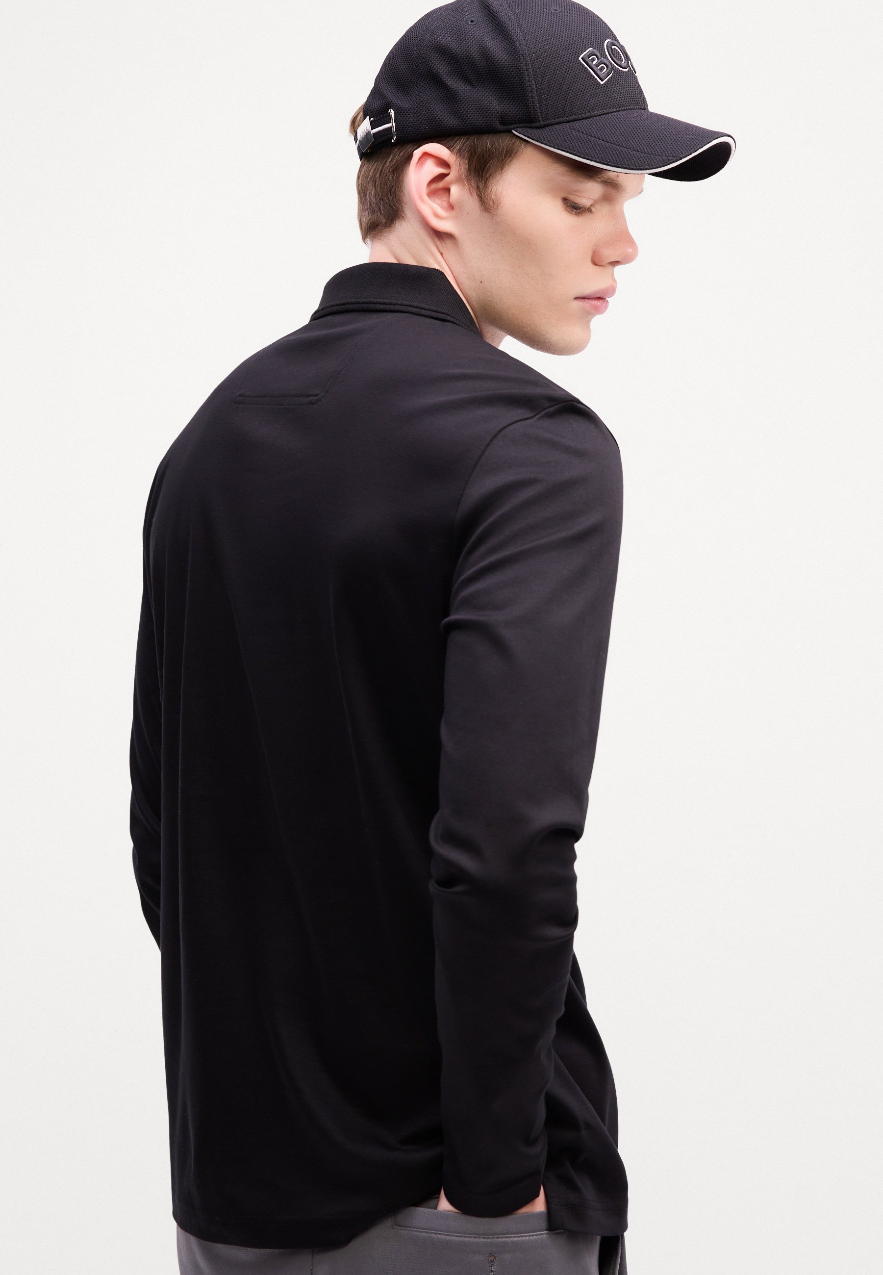 BOSS PIROLA - Polokošile - black