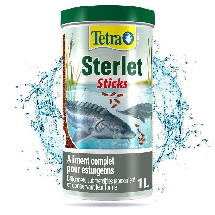 Palitos Tetra para esturión de estanque - Alimento completo para esturión de estanque 1 L