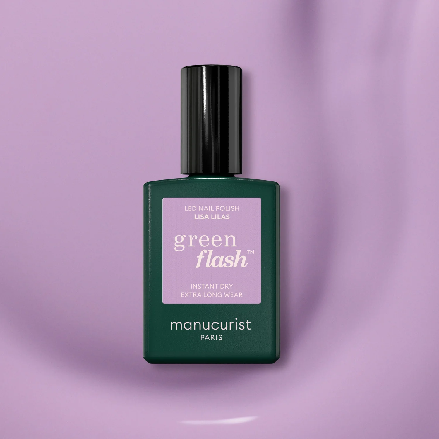 Semi-permanent LED Green Flash™ - 15 ml Lisa Lilas