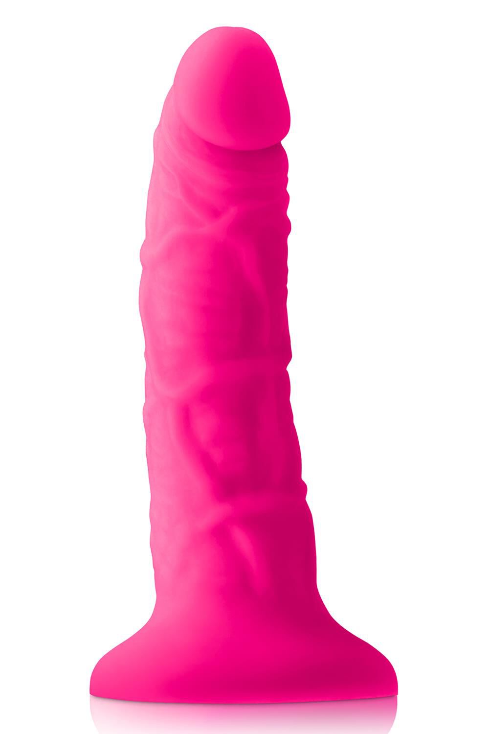 NS Novelties NS Novelties Pleasures Thin 5 Inch Dildo Pink