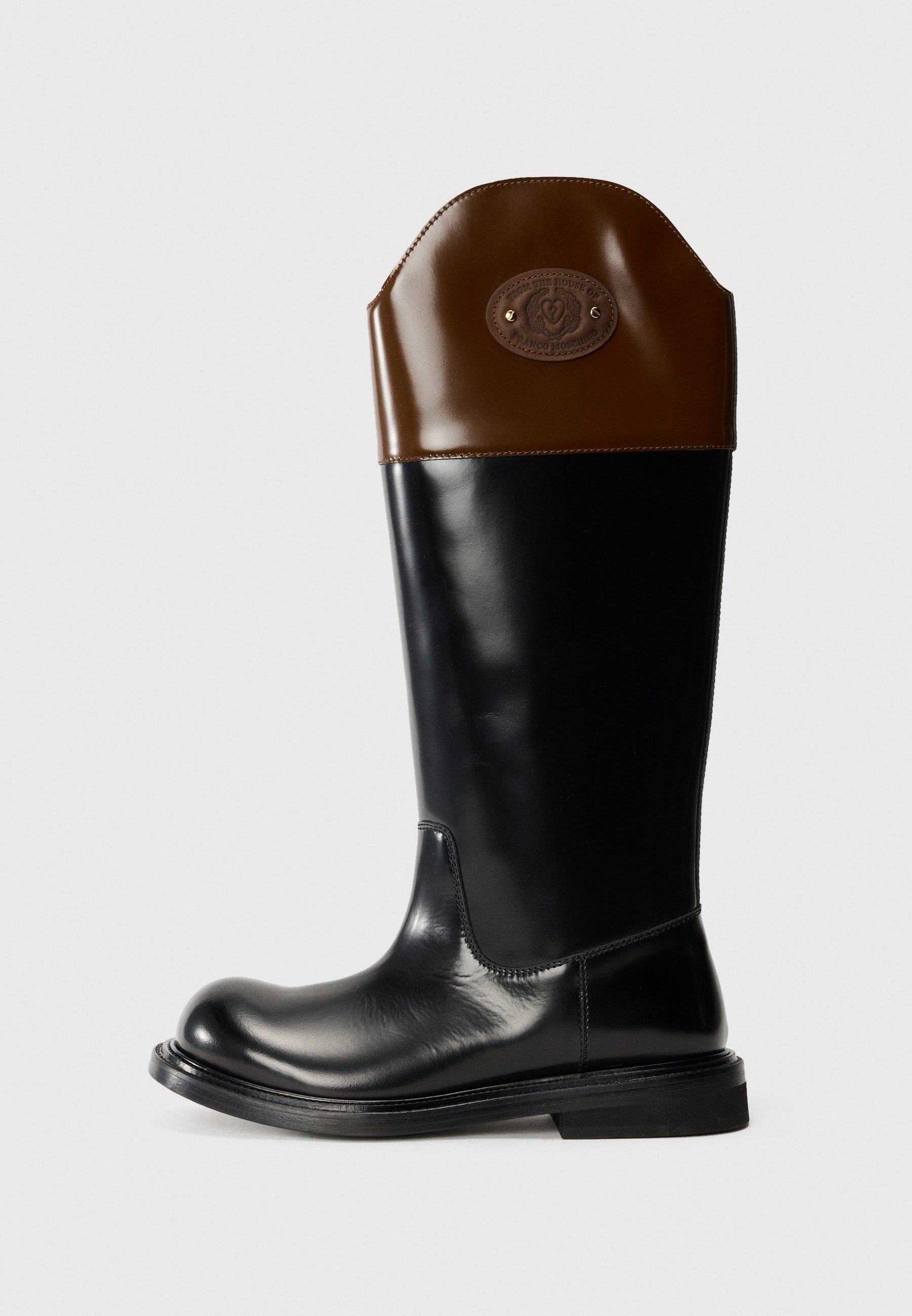 Botas MOSCHINO - preto/conhaque