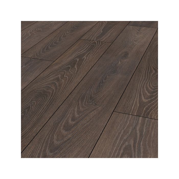 Suelo laminado - Cocina y baño - Lamas anchas - Roble cacao - Paquete de 1.507 m²