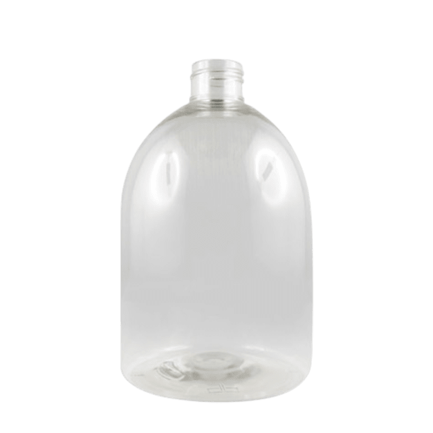 Flacon PET transparent 500 ml - 24/410 - sans bouchage