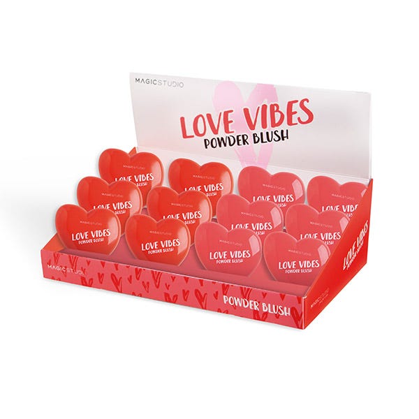 Magic Studio Love Vibes Hjerte Blusher | 12UD