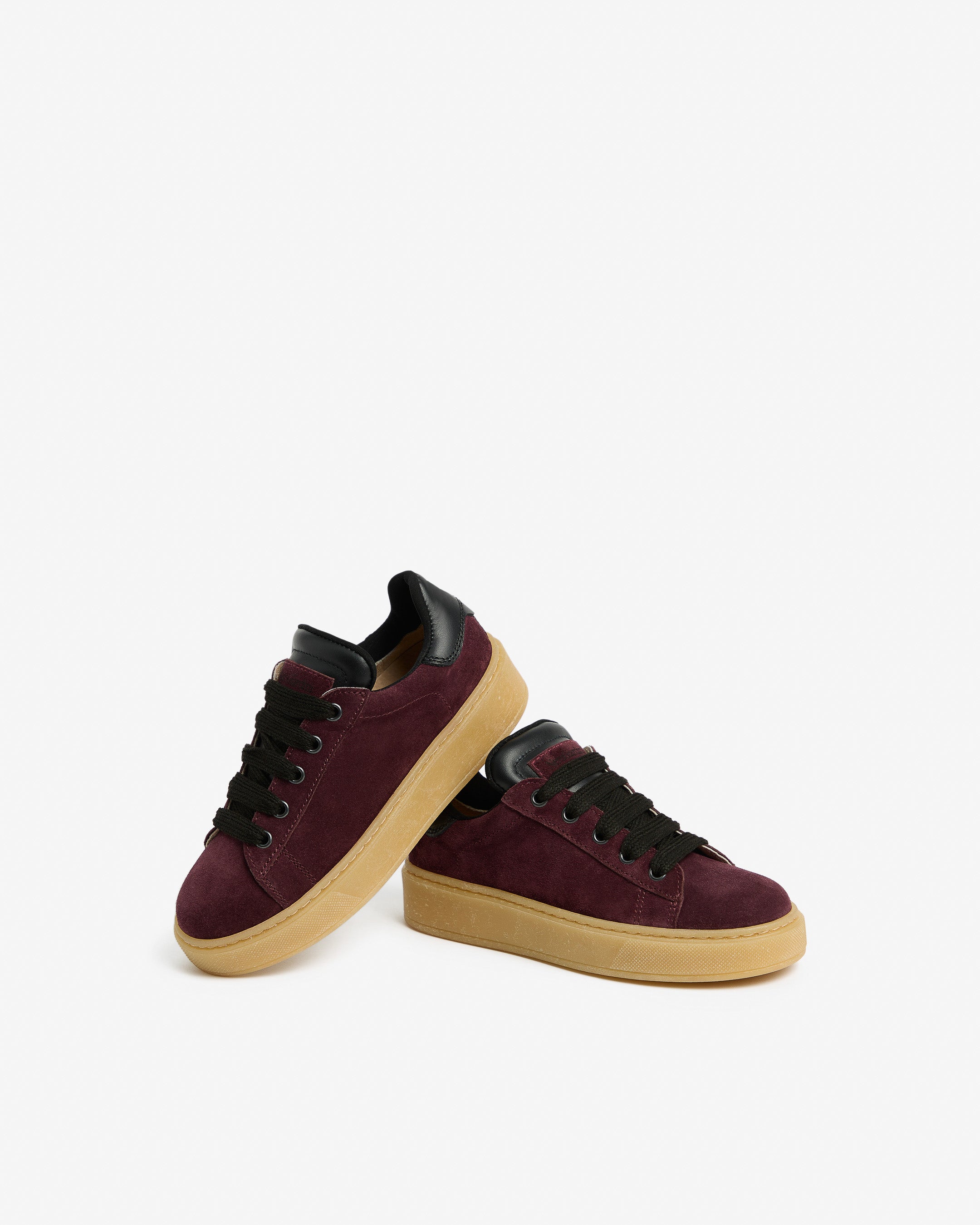  Baskets en daim et cuir pour adolescentes