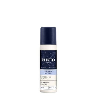 Phyto Douceur Tous Cheveux Shampooing Sec Rebalancing sausas šampūnas visiems plaukams 75 ml 75 ml