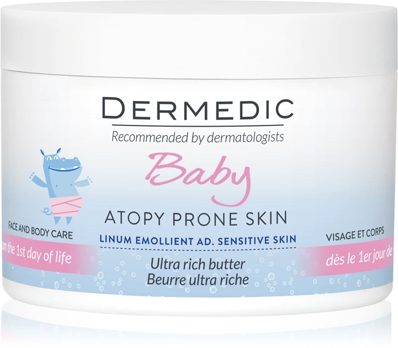 Dermedic Baby intensyviai drėkinamasis sviestas