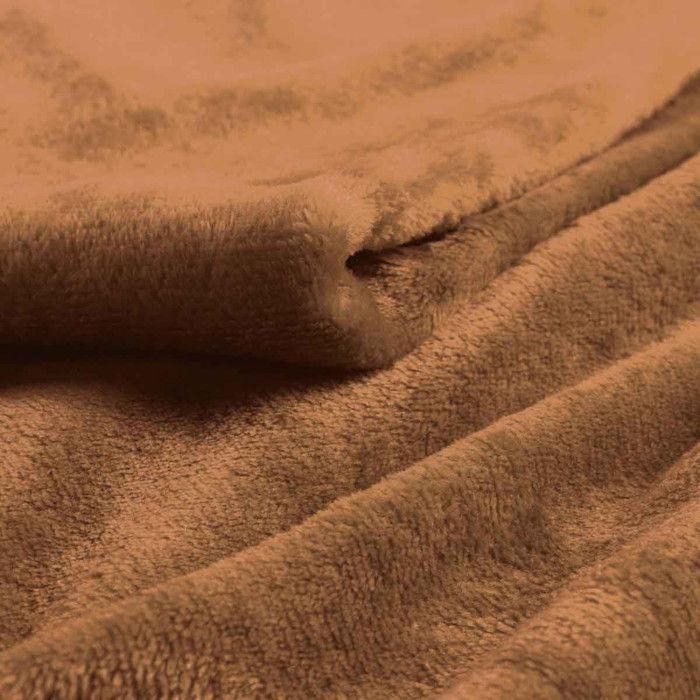 Plain Flannel Throw 