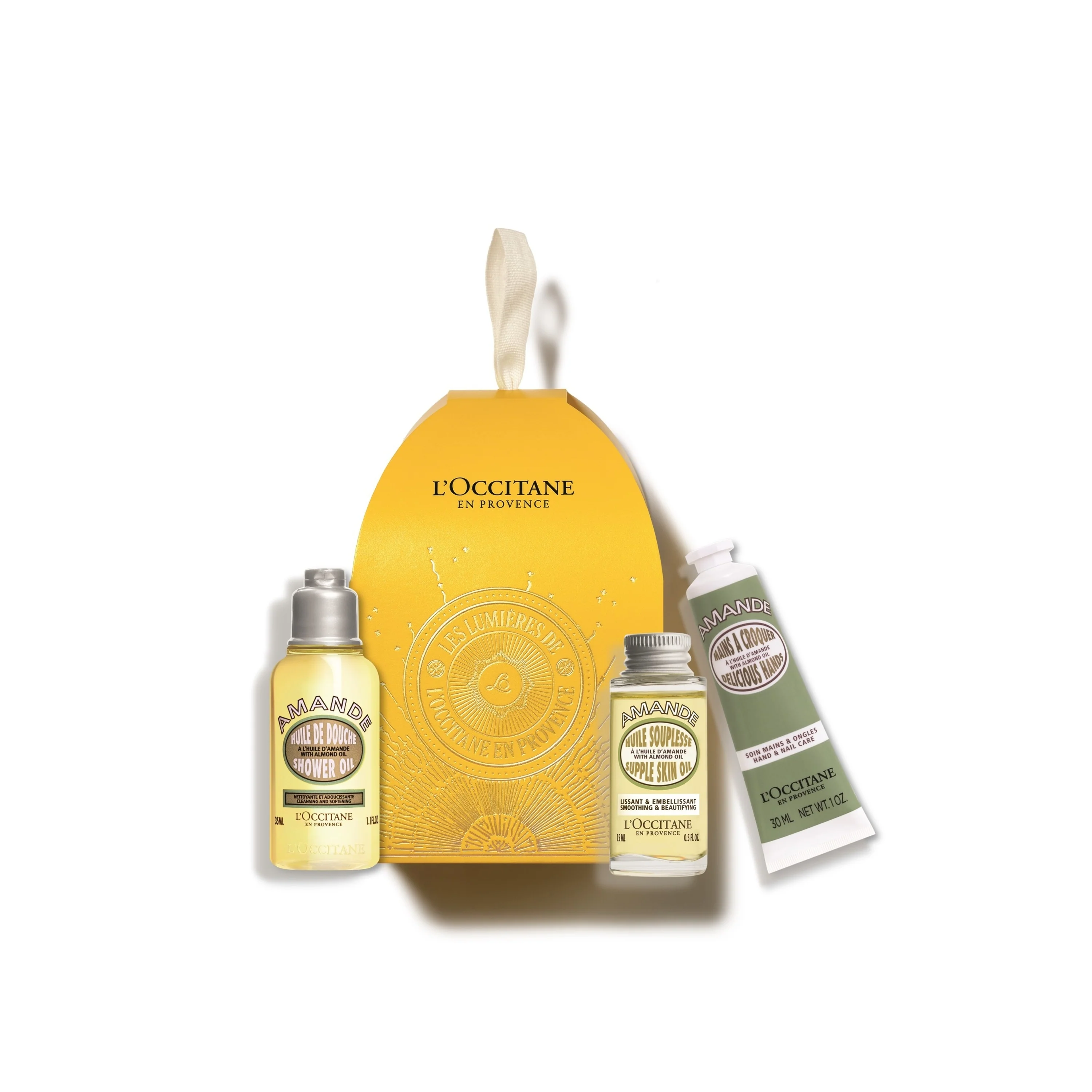 Cofanetti Almond Ornement Xmas 25 - Cofanetti Viso e Corpo, Olio Doccia, Olio Corpo, Trattamento Mani