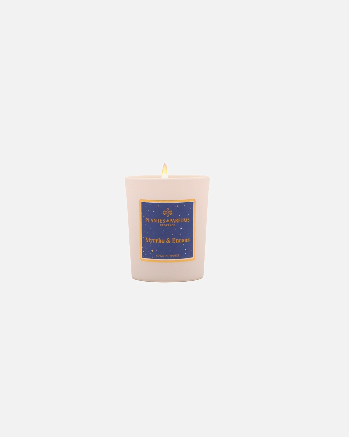 Plantes & Parfums Bougie Végétale Parfumée Myrrhe & Encens
