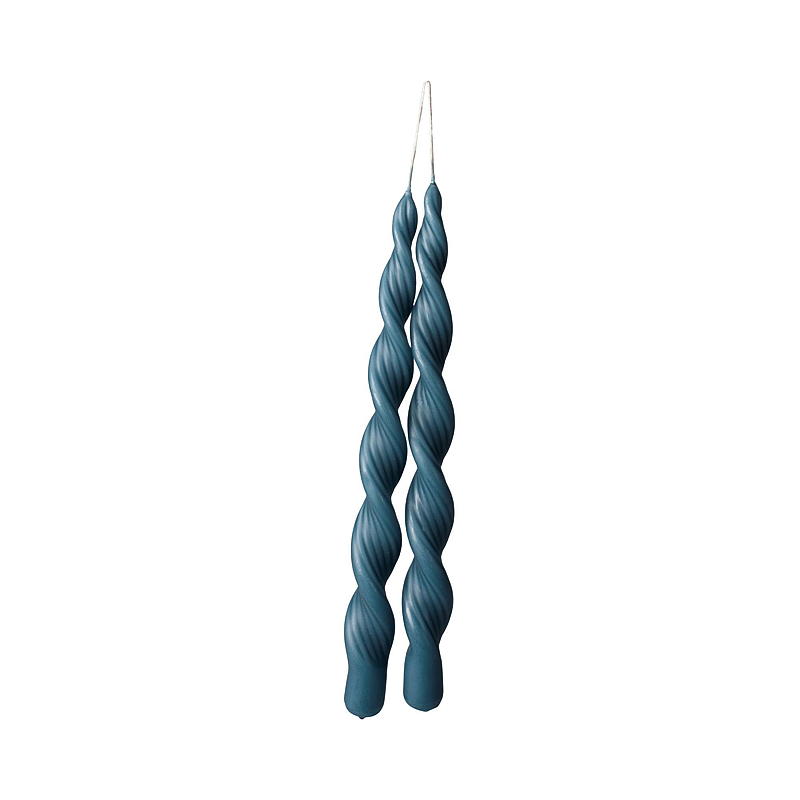 Vie Home Spiraalkaars 2-pack 28 cm Blåsten