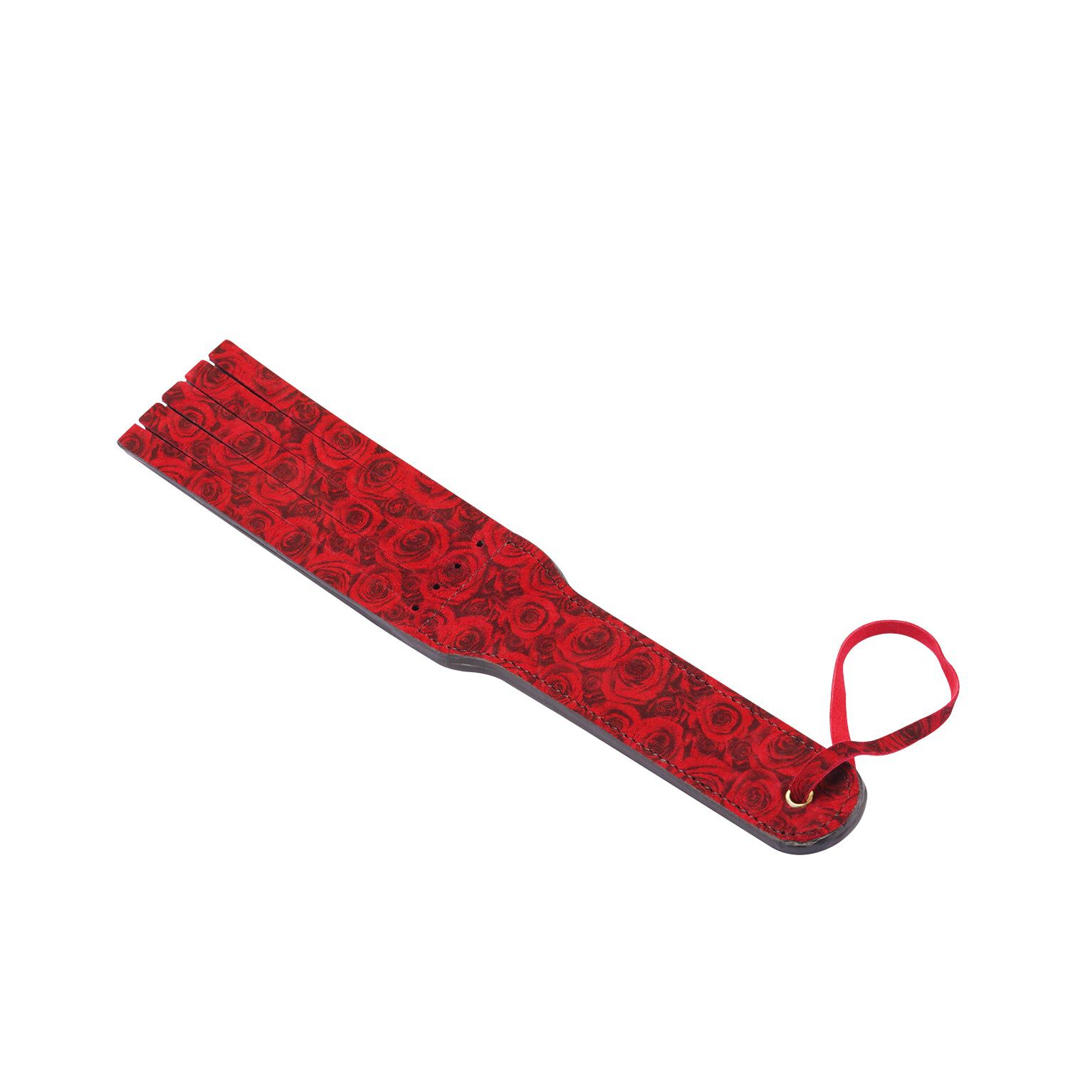 Love Soul Kinbaku Ukiyoe Red Rosy Lamb Leather Tawse