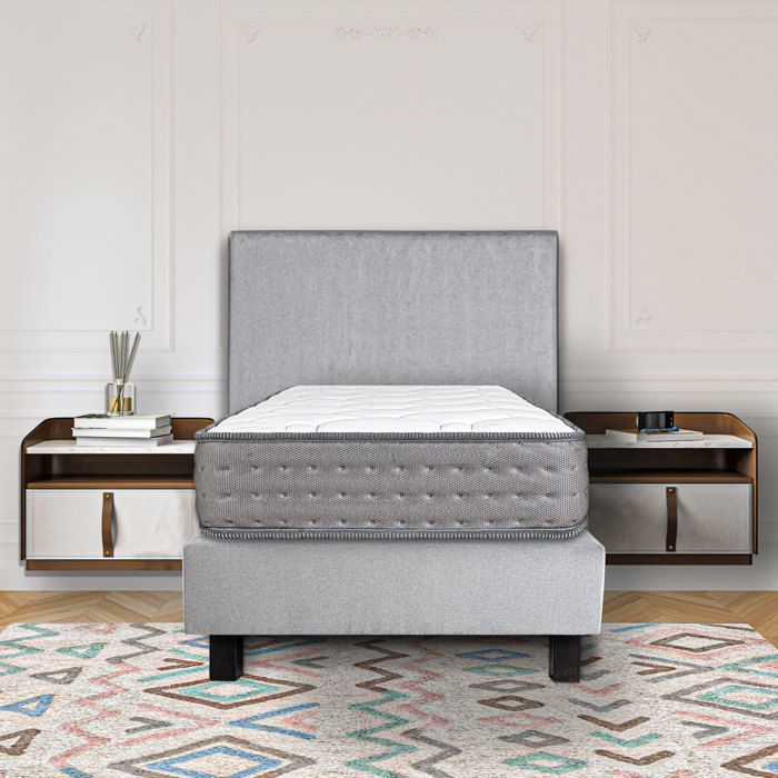 HR + memory foam mattress 90x190 cm - ZEN