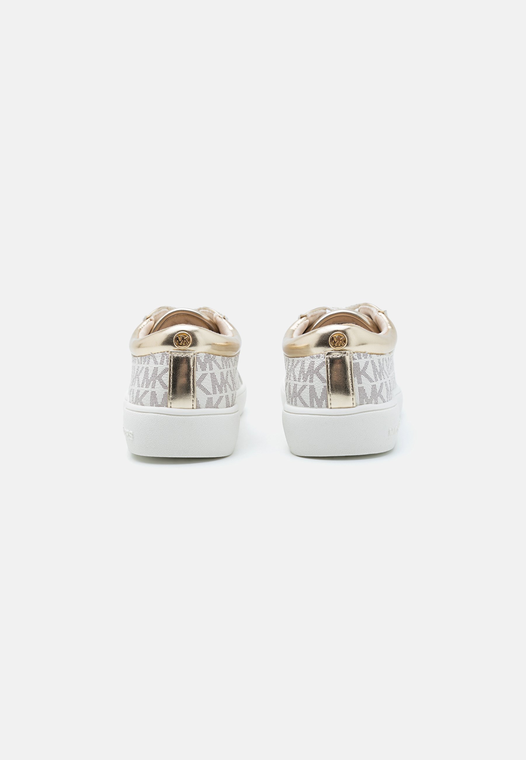 Michael Kors Kids JEM RALLEY - Trampki - waniliowy/mokka/pale złoto
