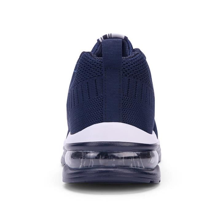 Zapatillas deportivas para hombre - KIANII - Resistentes al desgaste - Ligeras - Antideslizantes - Azules