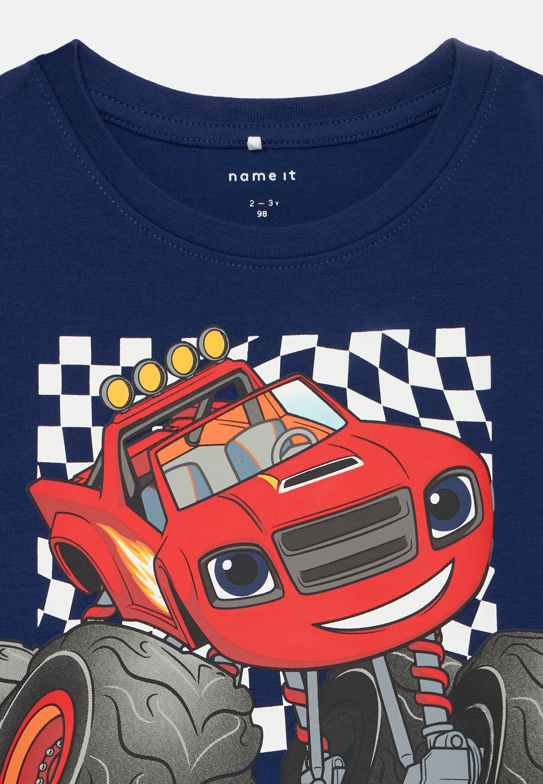 Noem het NMMAMAN BLAZE - Top met lange mouwen - blauw