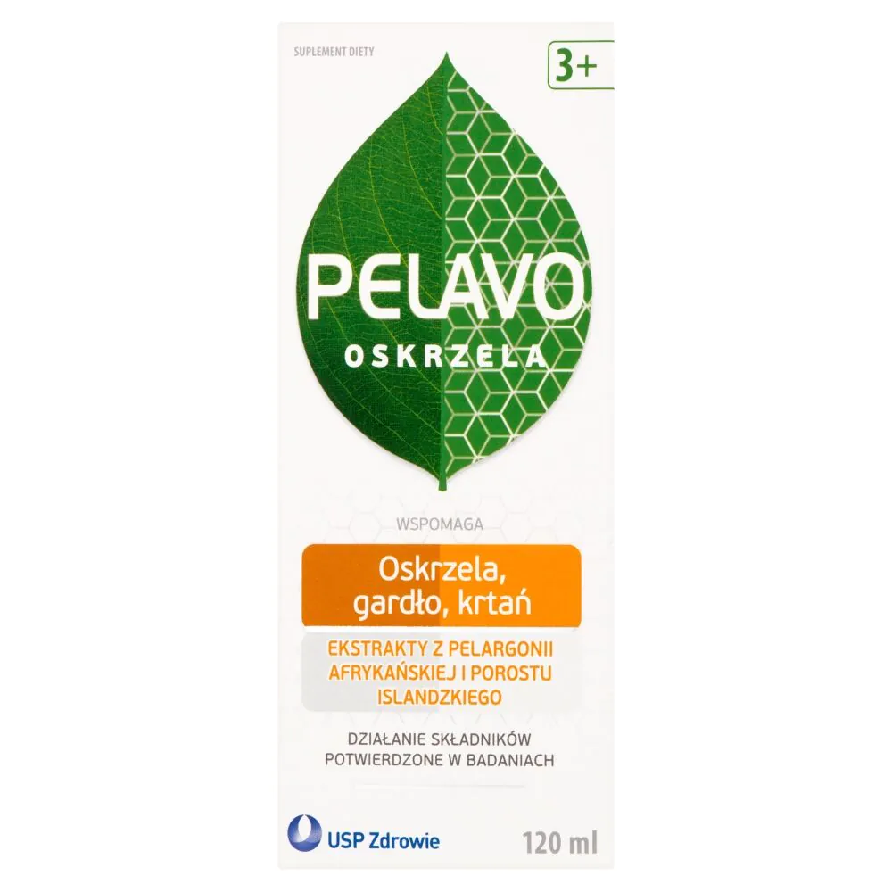 Pelavo Oskrzela, Syrop na oskrzela, gardło, krtań, Dla dzieci od 3. roku życia
