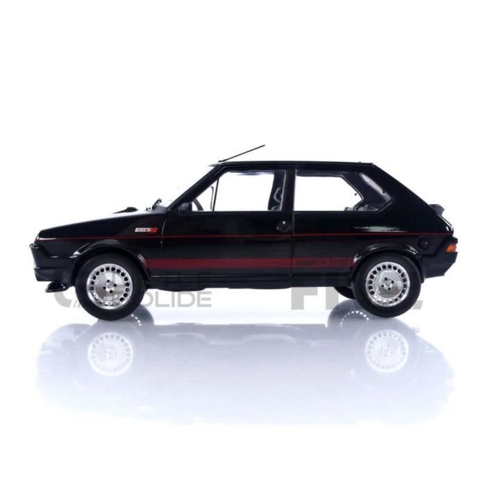 Miniature Collectible Car - FIAT - Ritmo TC 125 Abarth - 1980 - Black - 1/18
