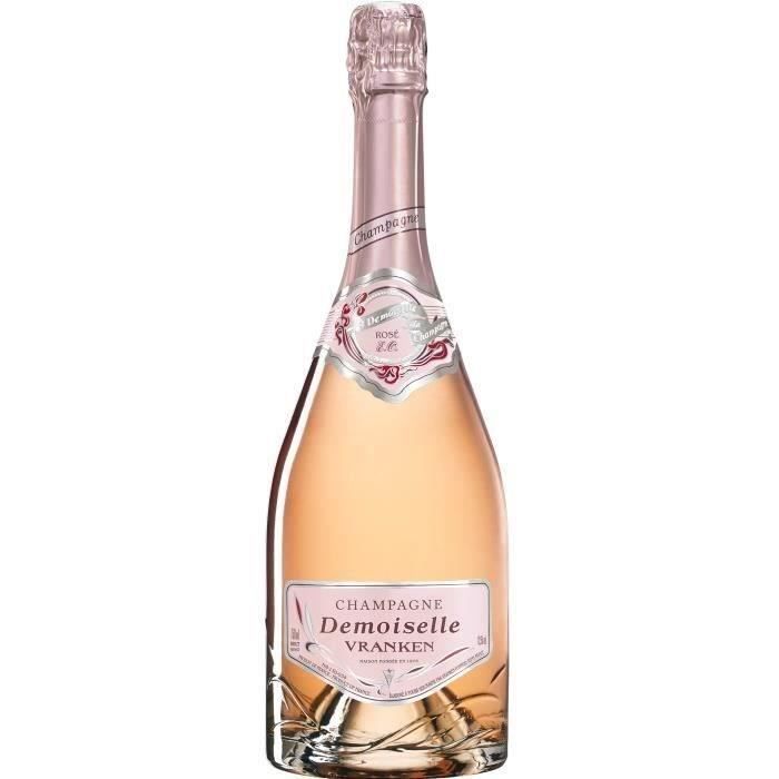 Champagne Vranken Demoiselle Rosé - 75 cl x3