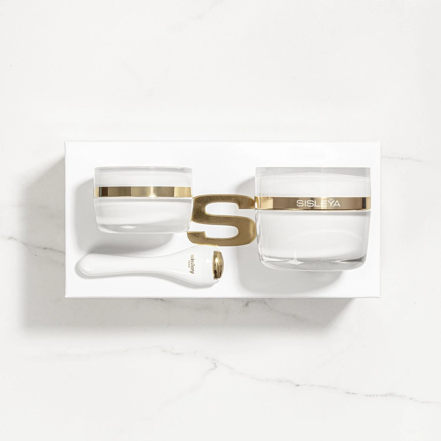 Sisleÿa L'Intégral Anti-Âge Duo Visage et Yeux - Cofanetto Antirughe, Contorno labbra antirughe, Contorno occhi antirughe, Tratt.viso 24 ore antirughe