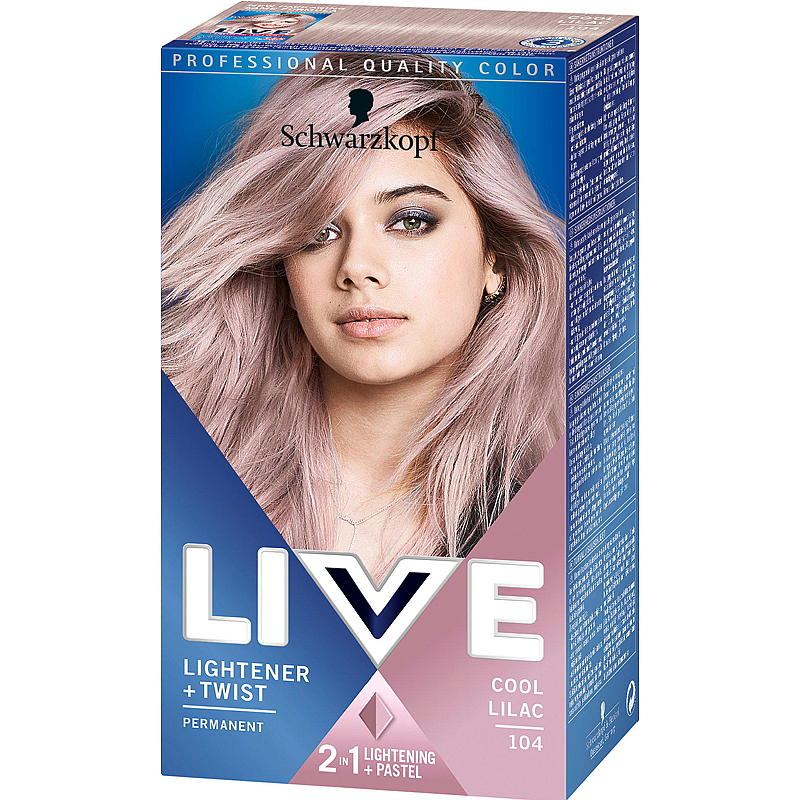 Schwarzkopf Live Cool Lilla 104