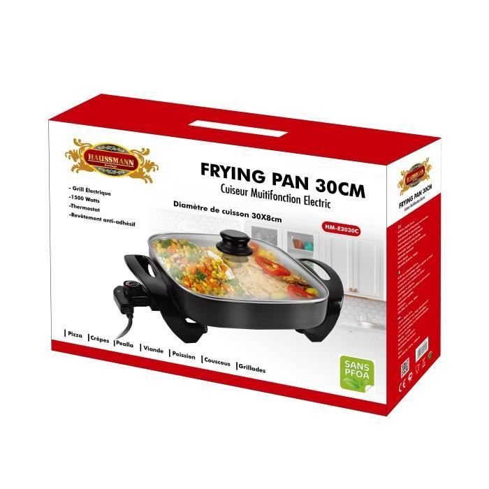 Cucina elettrica multifunzione Haussmann Héritage® da 30 cm con rivestimento effetto pietra HM-E3030C