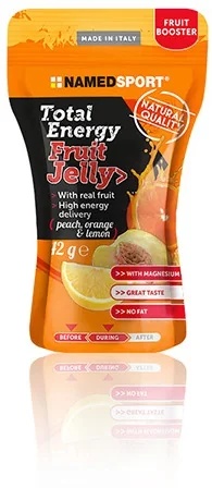 Boisson énergétique totale aux fruits NAMED SPORT avant et après l'entraînement