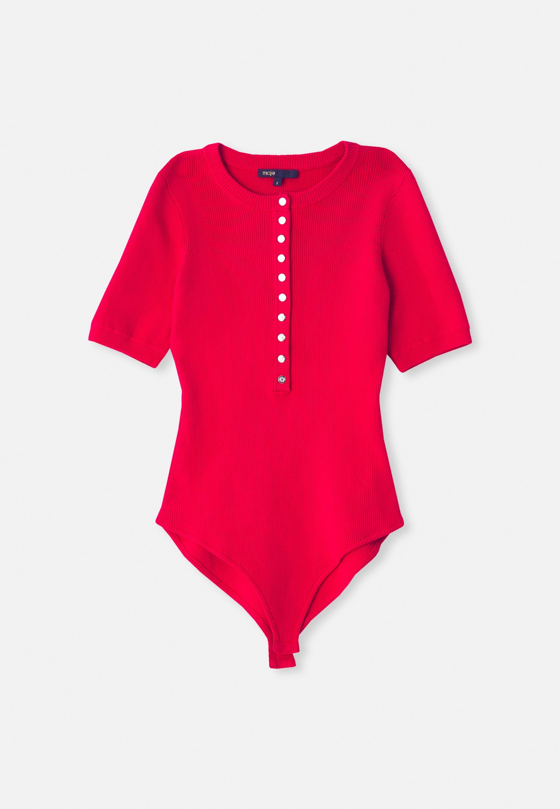 Maje TALYA - T-shirt met print - rood
