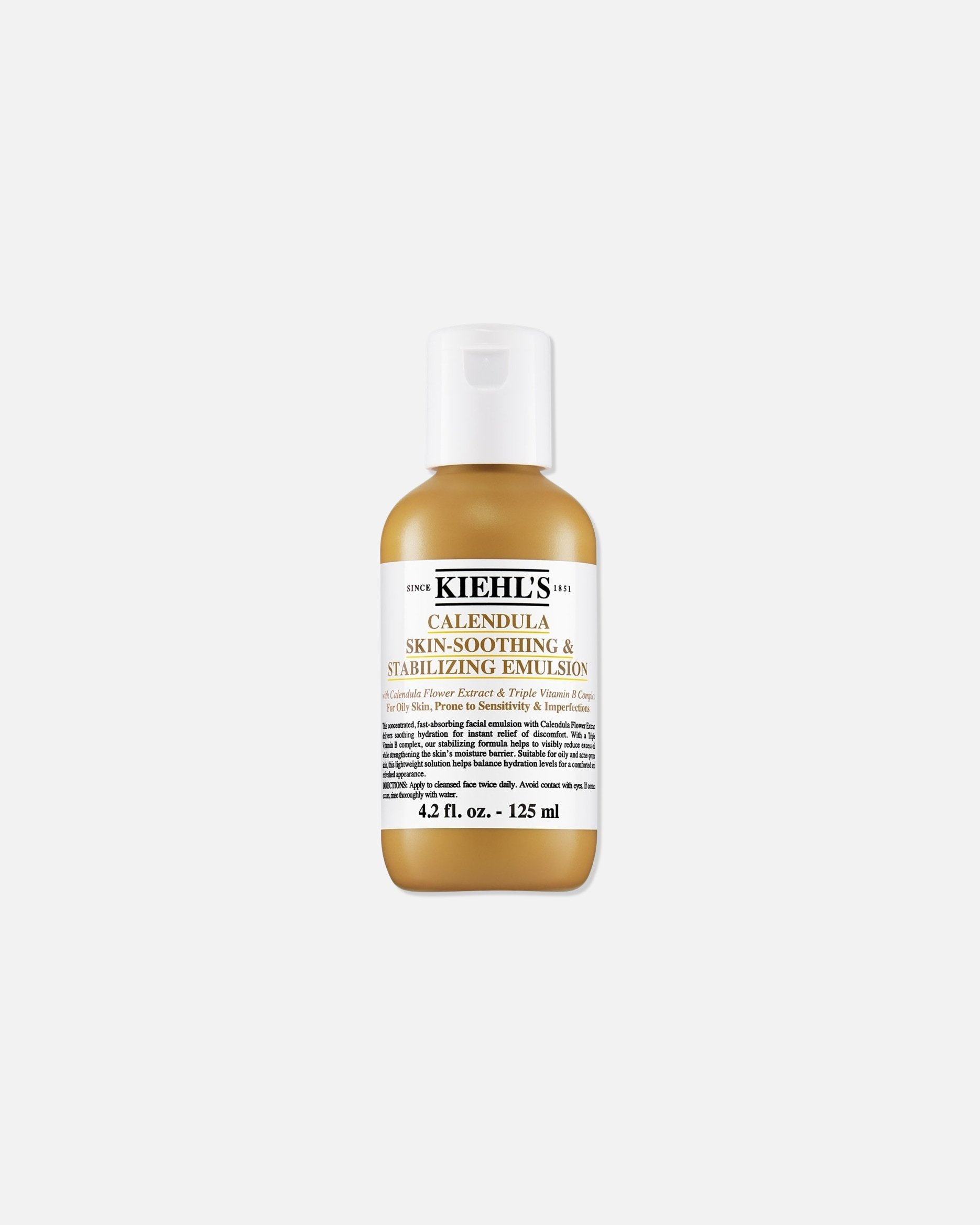 Kiehl's Calendula Facial Emulsion – emulzija za pomirjanje in stabilizacijo kože – 125 ml