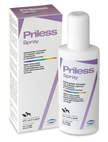 Spray Priless 150 ml. Efecto calmante e hidratante.