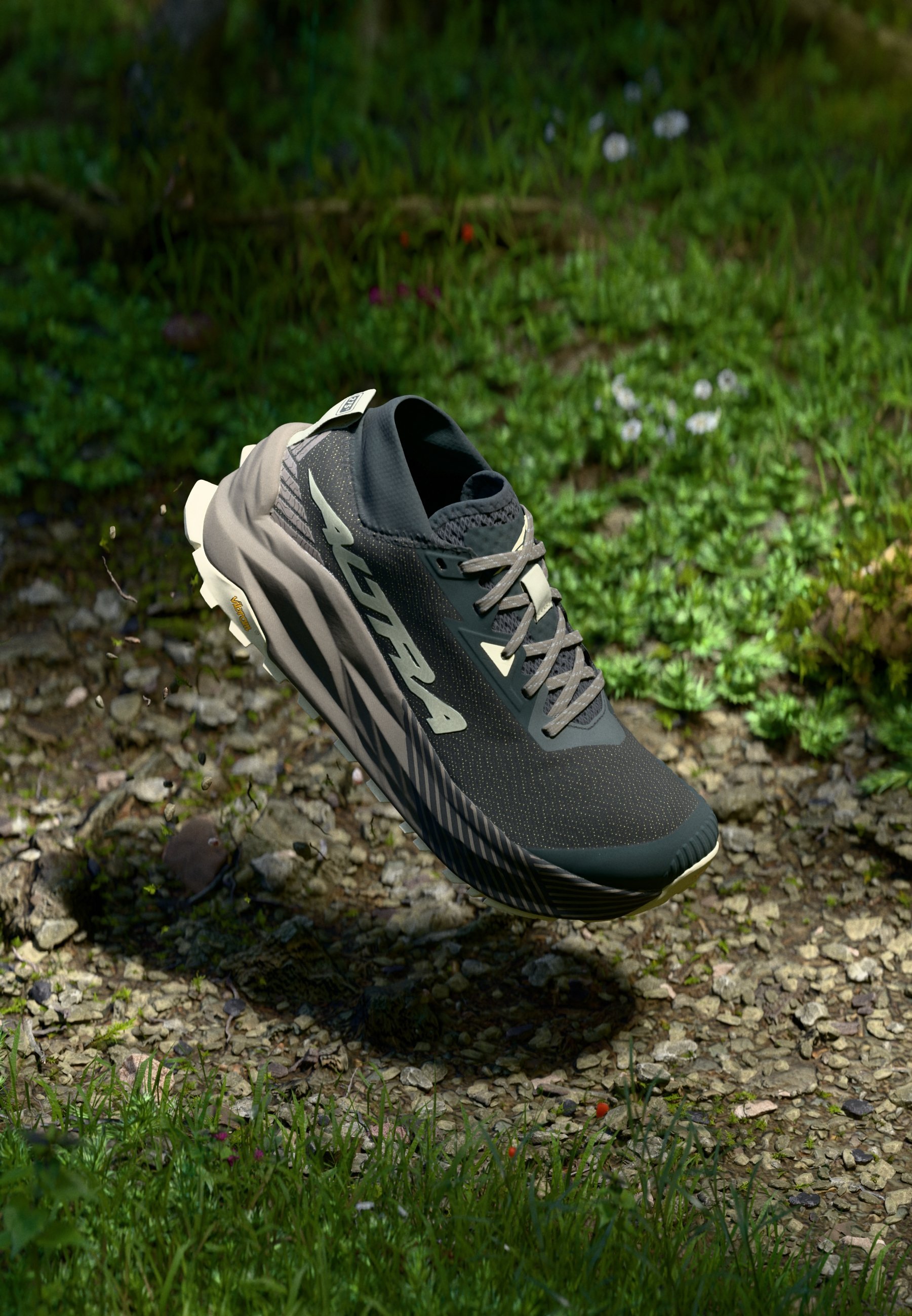 Altra OLYMPUS 275 - Scarpe da trail running - color tortora