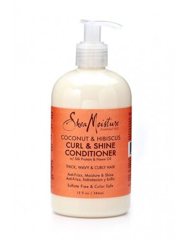 „Curl & Shine“ kokosų ir hibisko skalavimo kondicionierius Kondicionieriai