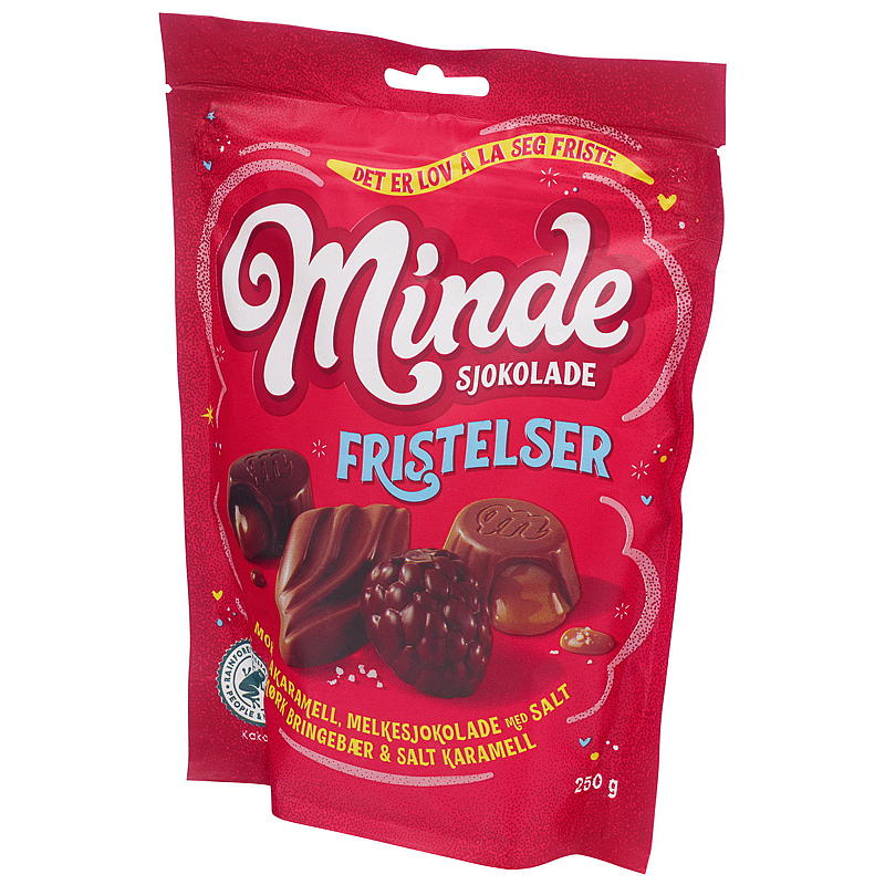 Minde Minde temptations 250 g, röd