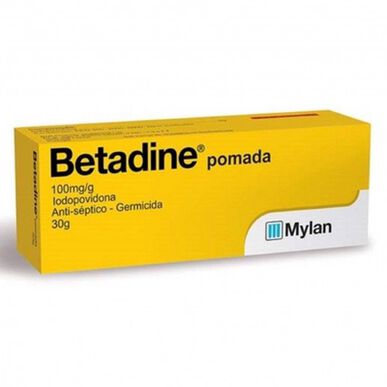 Betadine antiszeptikus bőrkenőcs 30g 30g 30g