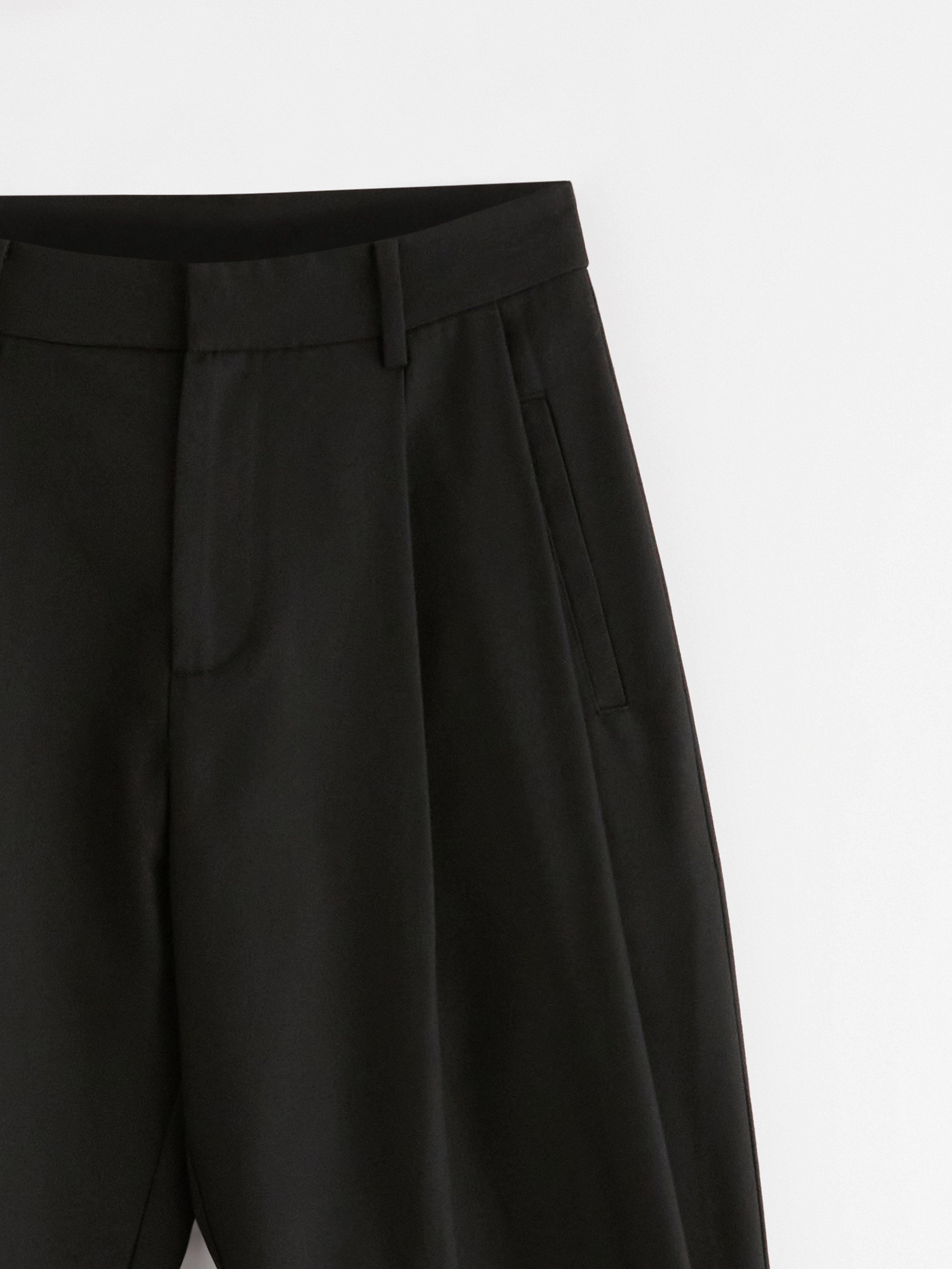Vida tapered byxor Black