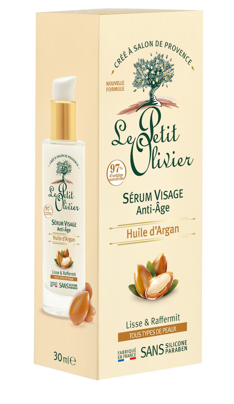 Serum za obraz proti staranju z arganovim oljem Kreme proti gubam in staranju