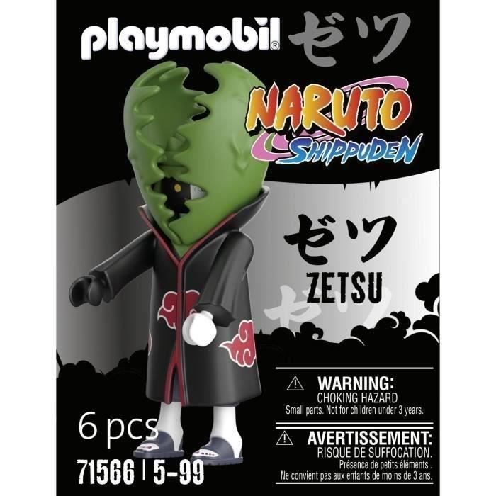 PLAYMOBIL Zetsu Figura 71566, Naruto Shippuden, maiores de 5 anos