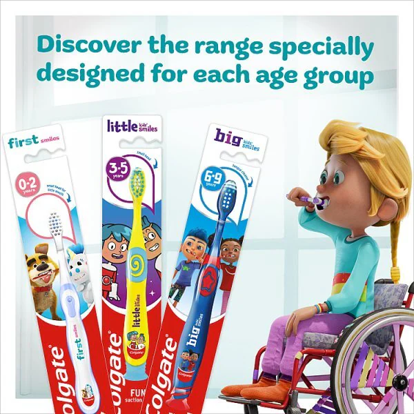 Spazzolino Colgate Kids Extra Soft per bambini da 0 a 3 anni