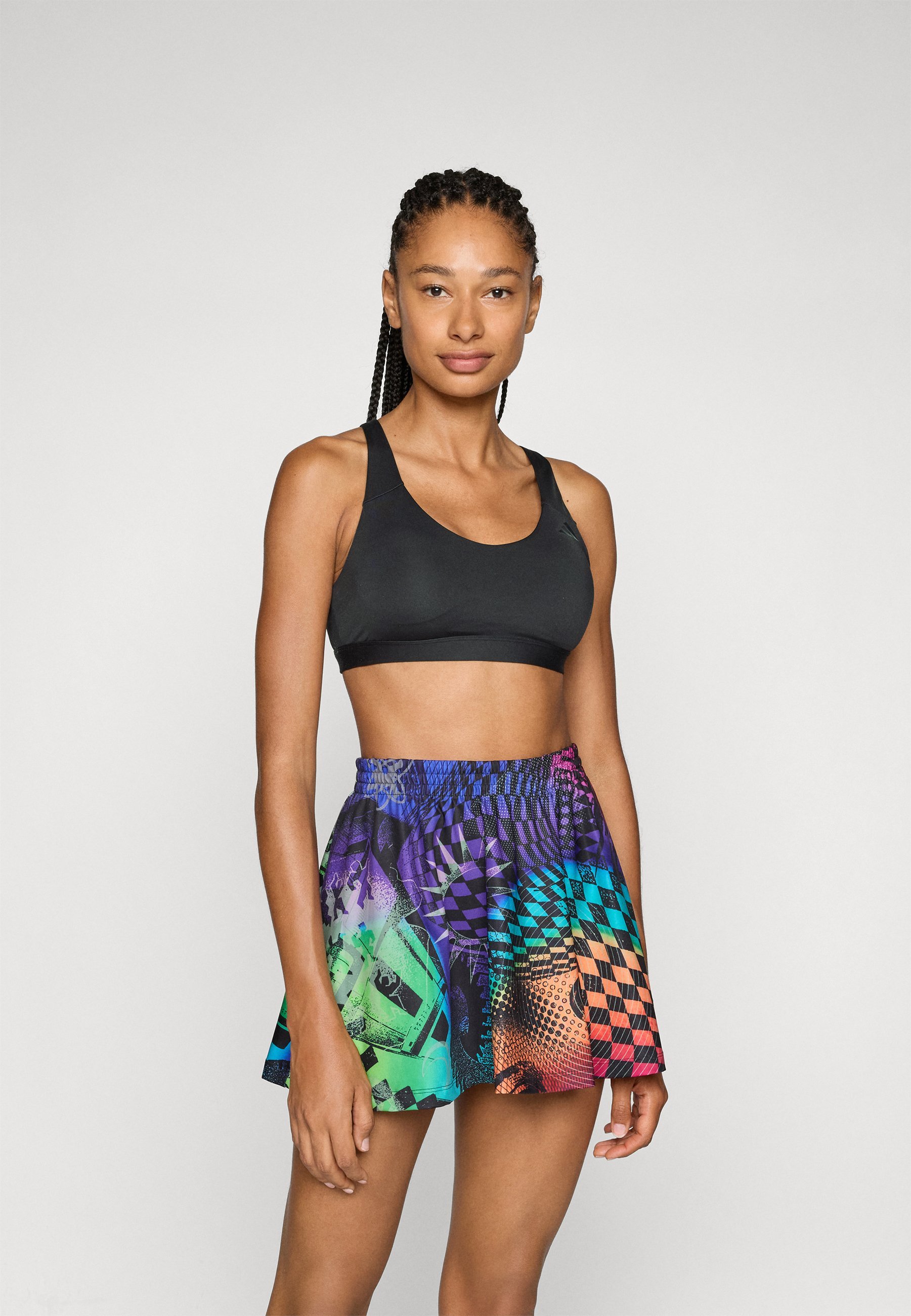 adidas Performance ALL ME – Sport-BH mit mittlerem Halt – Schwarz