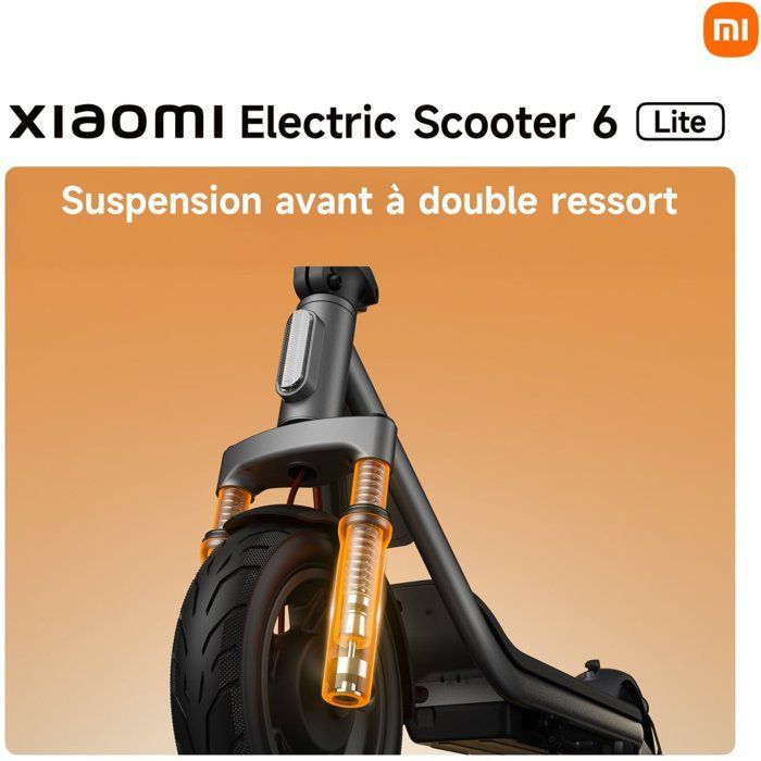 Monopattino elettrico - Xiaomi - Monopattino elettrico 6 Lite - 500W max - 10