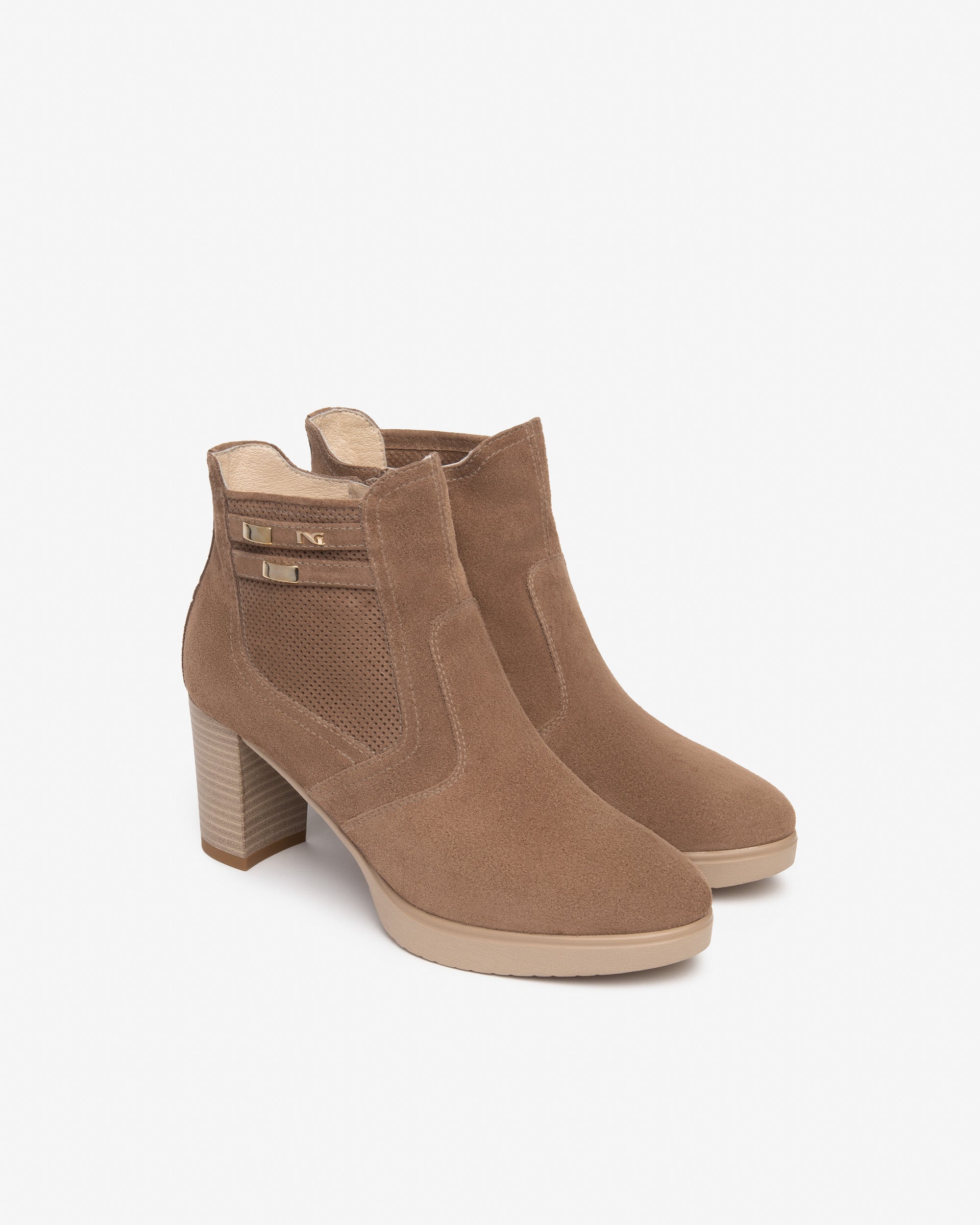  Bottines en daim pour femmes